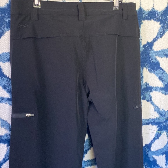 Willit black size 8 UPF performance pants with pockets - Picture 13 of 15